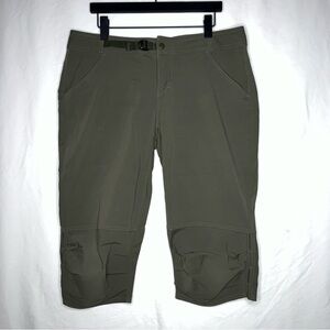 Prana Jasmine Knicker muted Green Capri Pants